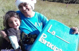 Barras futboleras de Chapinero celebran la navidad en el Verjón