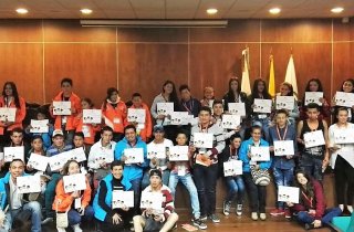 NIÑOS, NIÑAS Y ADOLESCENTES DE SUMAPAZ APRENDEN SOBRE PARTICIPACIÓN CIUDADANA